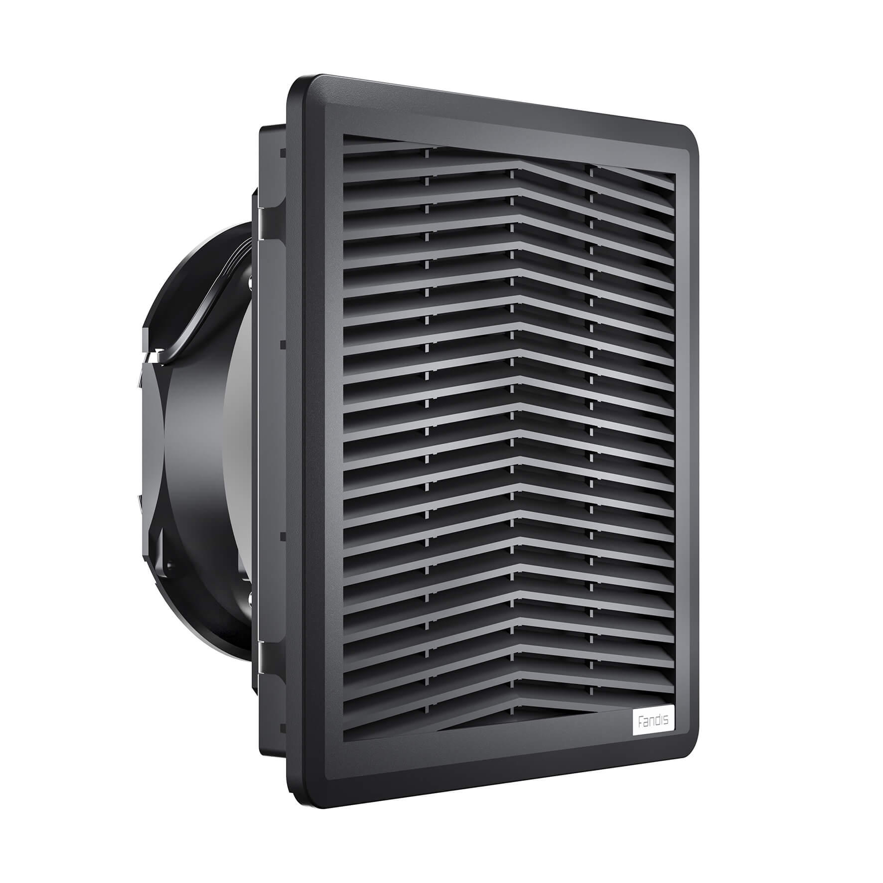 FAN FILTER 24Vd.c. RAL 9005 IP55